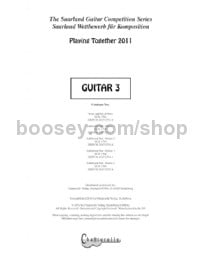 Playing Together 2011 (Guitar Ensemble)